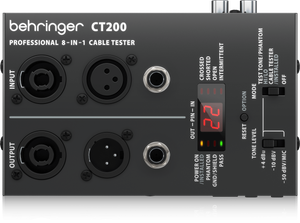 Behringer CT200 8-in-1 Cable Tester